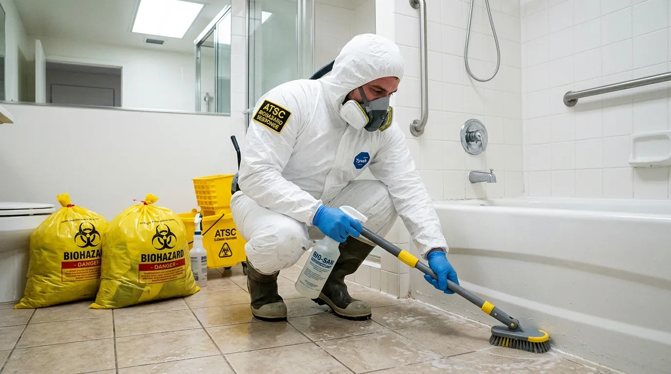 Decontamination equipment deployed for Blood Cleanup in Carrizo Springs